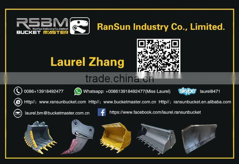 Promotion Price HARDOX500 NM400 shovel Bucket for 1-80t excavator