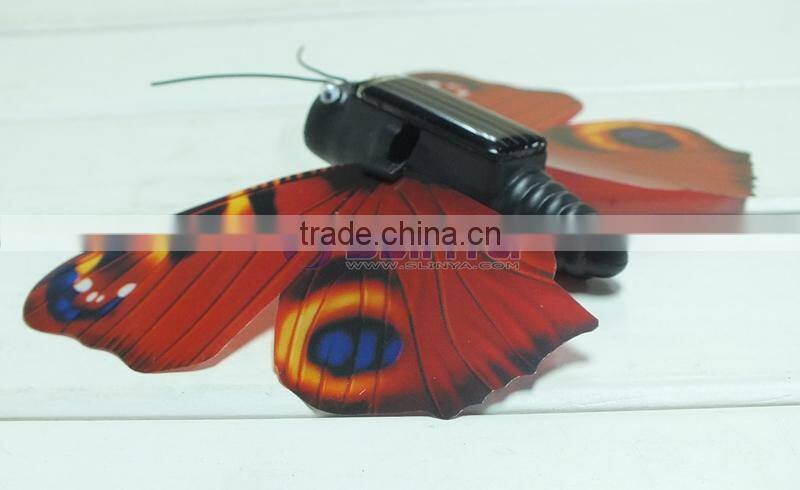Christmas 3 Years Boy Love Enducation Toy Fly Insect Sunlight Energy Solar Butterfly