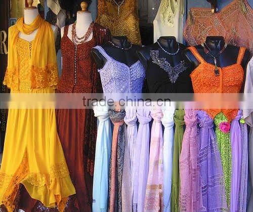 beautiful flower vivid color knitted lace for women