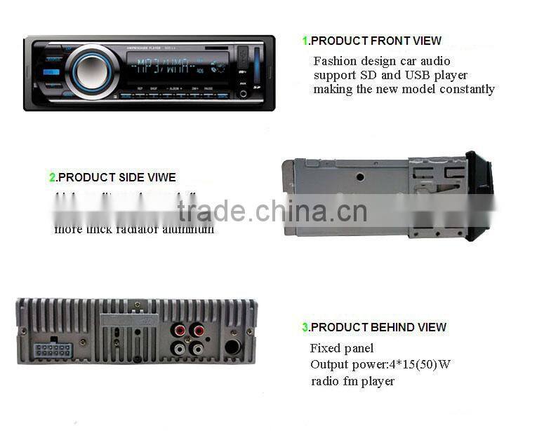 Visual mp3 hot sale fm radio lancer car accessories