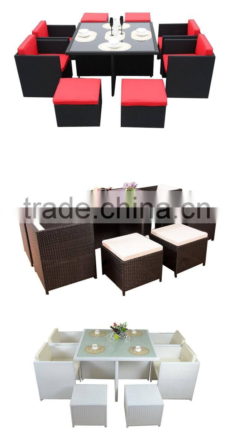 Gardeners Eden Furniture Wicker Outdoor Rattan Patio Garden Room Rattan Furniture Set