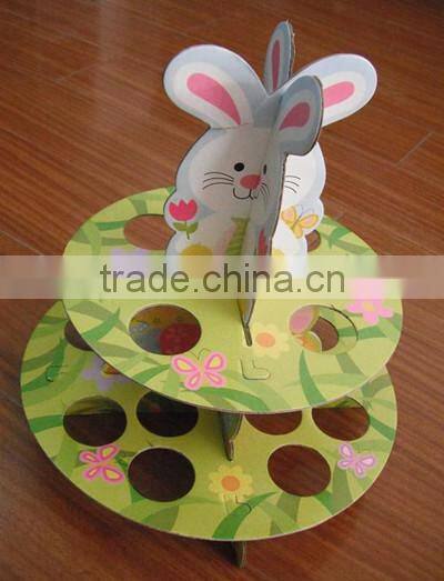 One Tier Lovely Pink Flower Cake Holder Cake Stand For Birthday Party