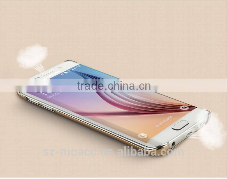 Fashion slim electroplating pc hard case for samsung galaxy s6