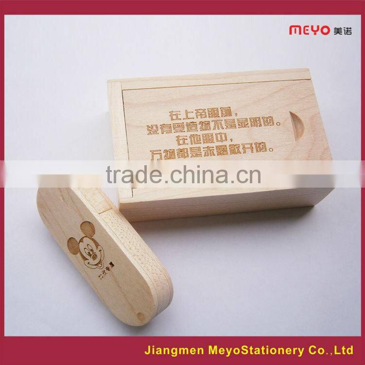 2015 Customized Commercial Gift Wooden USB Flash Drive