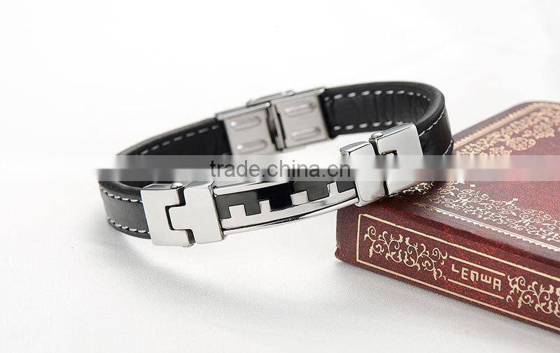 2015 new products chain bracelet silicone on alibaba