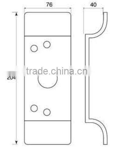 Panic Push Bar Trim Handle