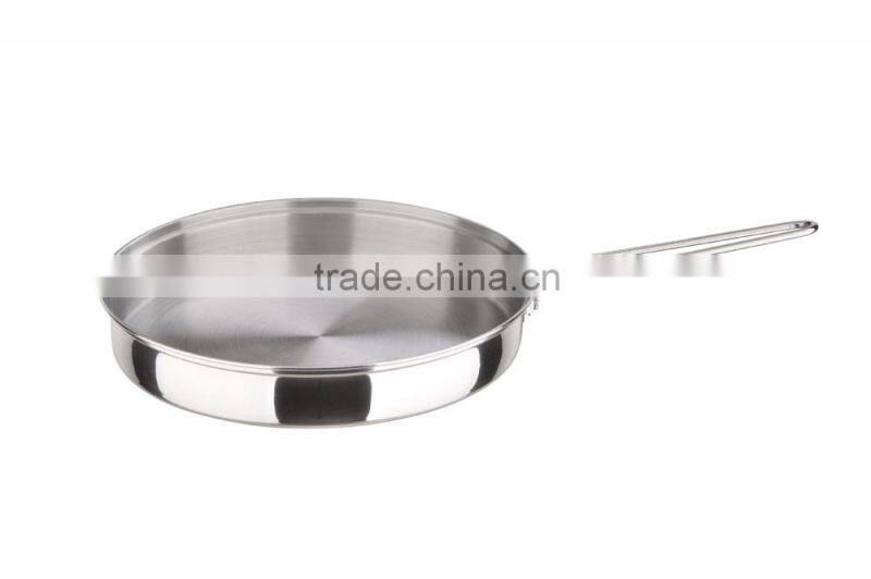 kitchen appliance Stainless steel frying pan