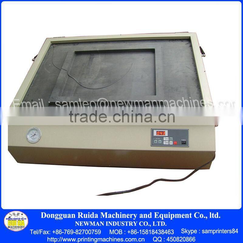 110V /220V precise tabletop vacuum UV exposure unit optimum screen exposing size 22"*32" screen printing equipment