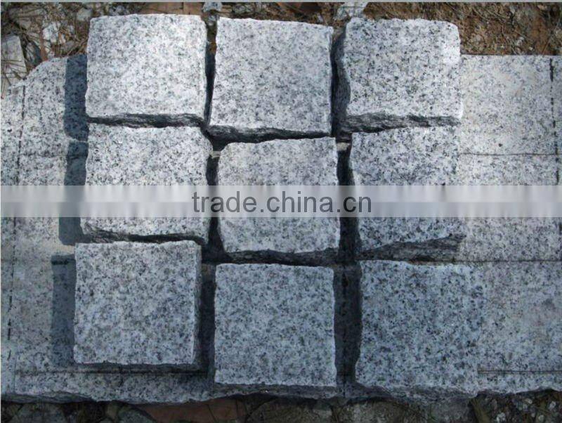 chinese split granite cubestone 10*10cm for pavement