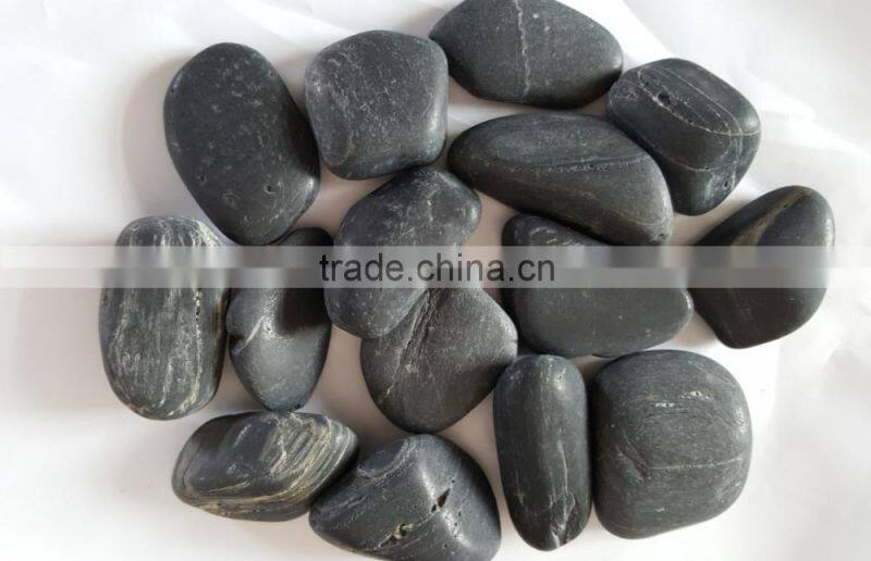 Mixed color pebble stone for sale