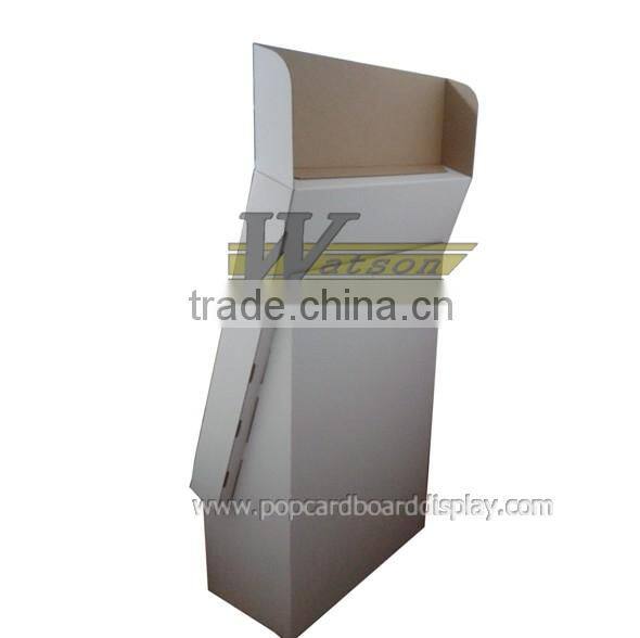 Christmas cards customized corrugated paper POS display racks