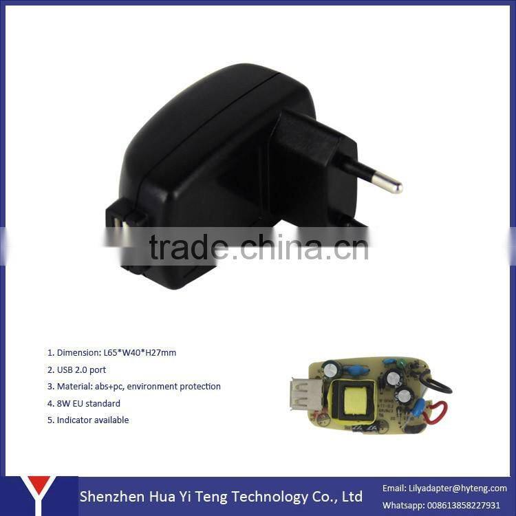 European Style AC Travel Adaptor