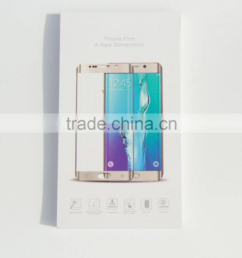 For Samsung S7 Edge Tempered Glass,S7 Edge Full Cover Screen Protector Curved