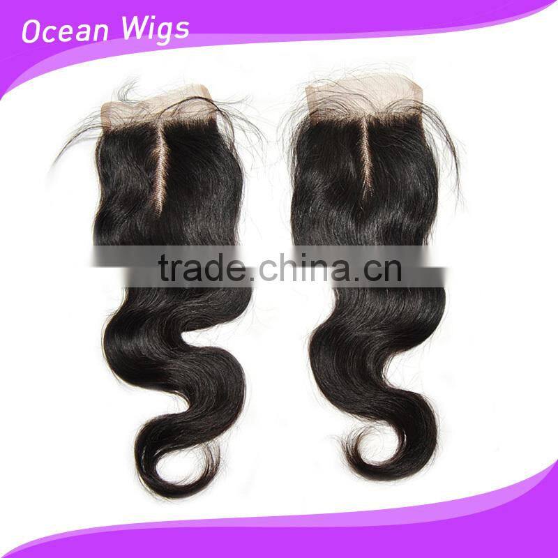 cheap silk top lace closure with clip-in