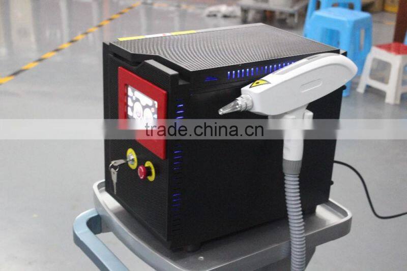 high energy 532nm&1064nm Nd yag laser tattoo removal/pigment removal machine