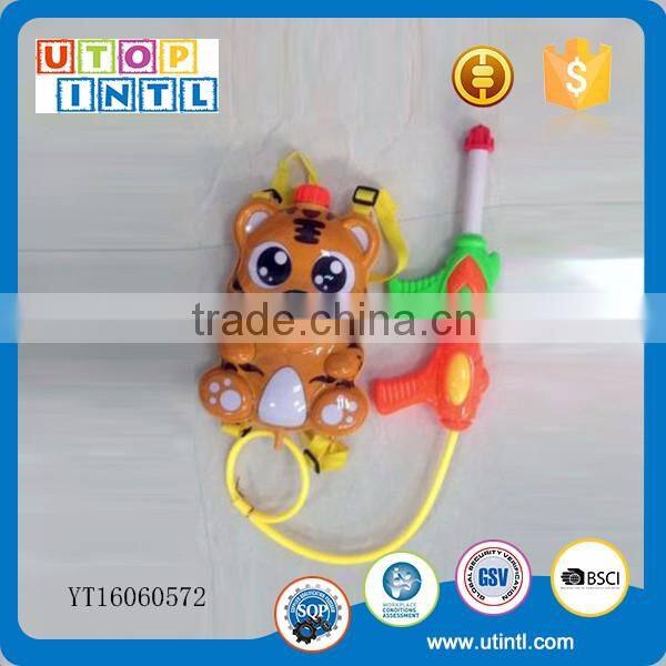 Tiger back pack long tube large capacity water gun long range with PVC bag pack