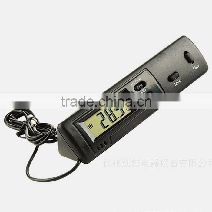 Automotive household refrigerator industrial high accuracy digital LCD thermometer with clocks KD-1