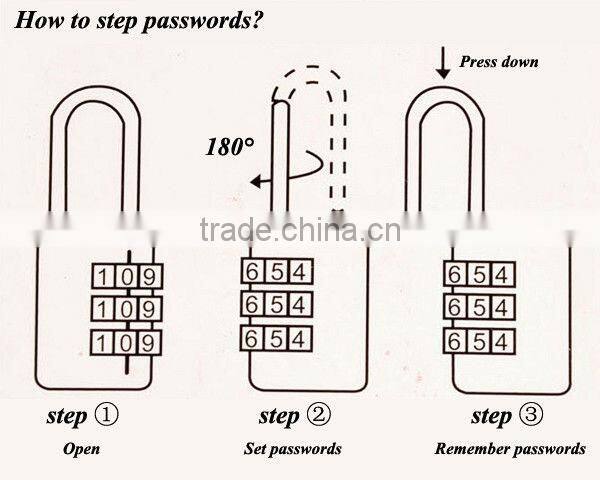 Metal Lock for Suitcase