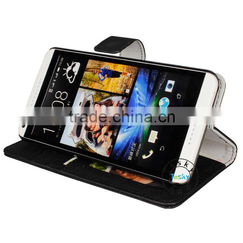 premium cell phone accessories wallet case for HTC desire 816