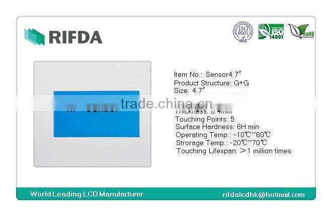 3.5" capacitive touch screen display for mobile phone