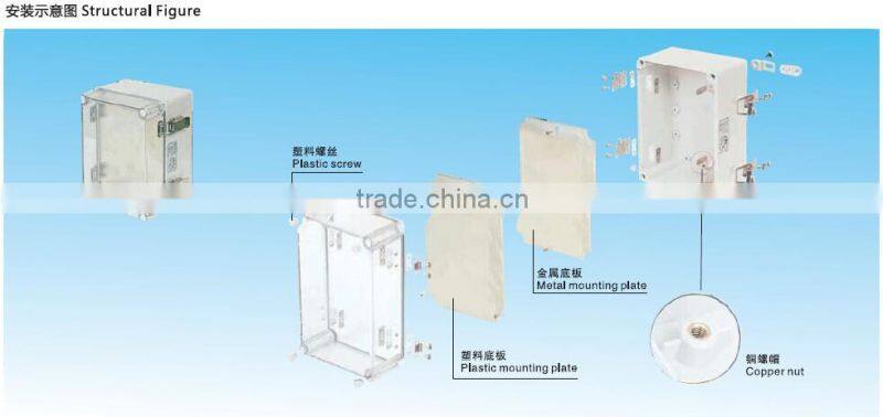 SAIP/SAIPWELL 400*300*300 IP66 Waterproof Project Enclosure High Quality Electronic Outdoor Metal Box