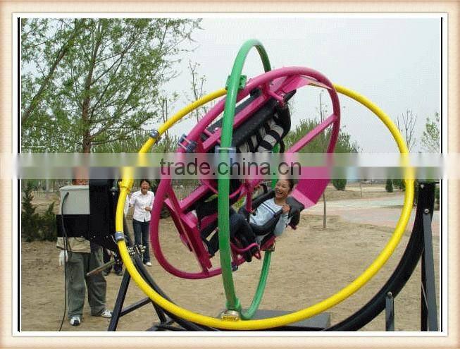 Attractive! Funny 360 degree rotary human gyroscope rides for sale