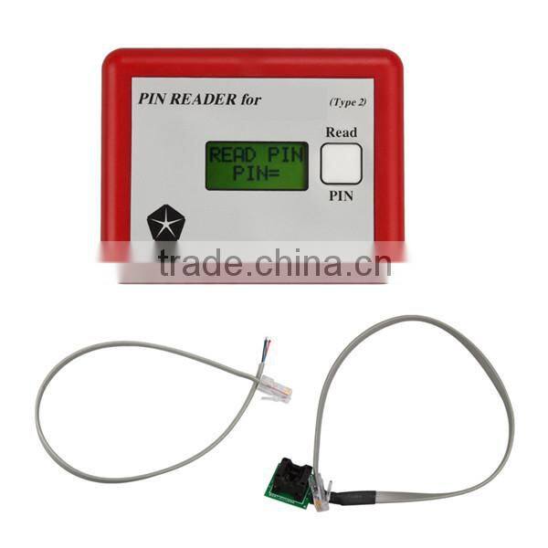 Factory price!!Top quality chrysler car key Pin Code Reader For Chrysler Type2 3 Years quality Warranty