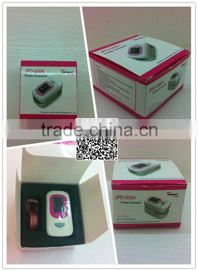 Oxygen monitor,finger pulse oximeter,CE approved,CMEF hot selling,OLED screen,JPD-500A