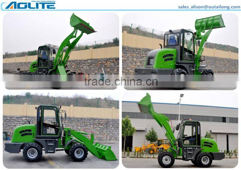 snow tyre wheel loader with pallet fork with competitive price