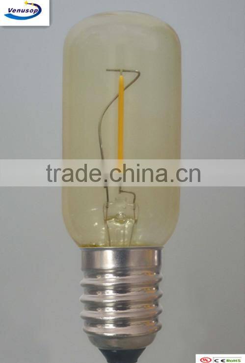 tubular T32 128mm LED filament bulb 2w 4W 6w E27 E26 B22 UK US
