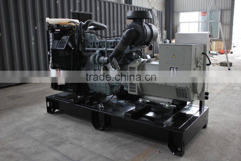 160kw 200kva diesel open generator set with Deutz engine