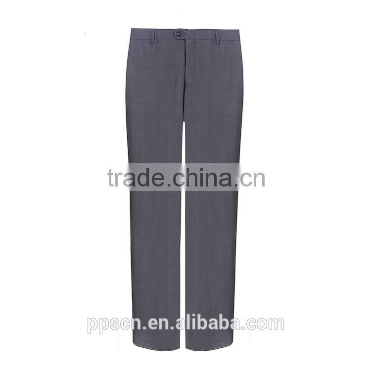 Hot men Trousers manufacturer formal black color 100% cotton man pants