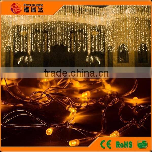 2016 China supplier Wedding lights3Mx3M 400 Led curtain Light/led decorative lights