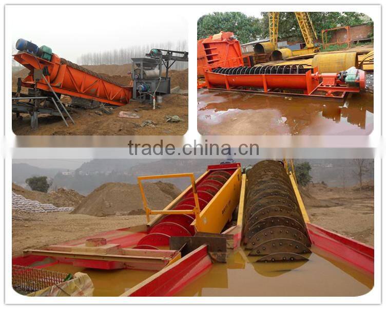 Complete specification gravel washing machine with the ISO certification