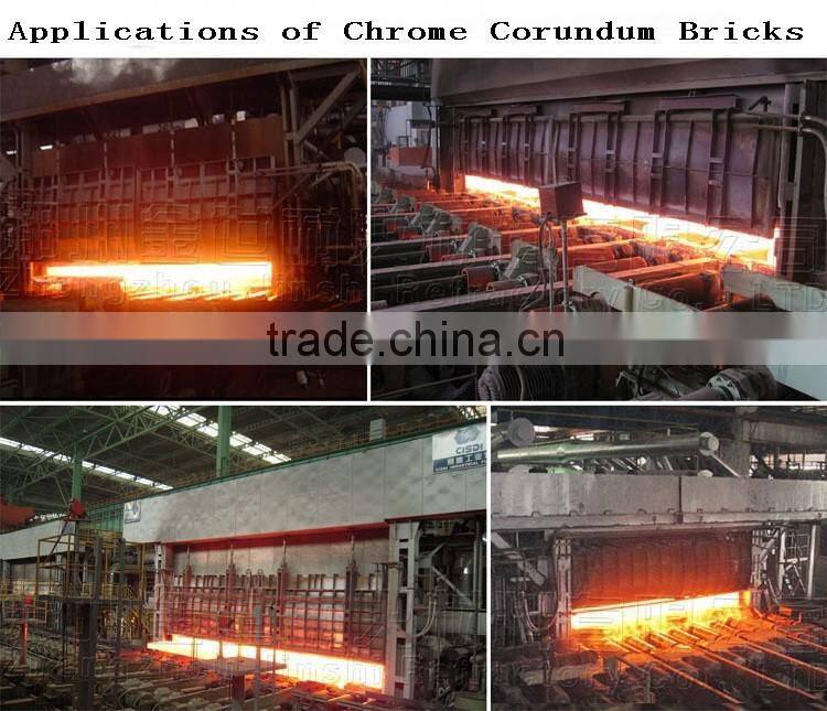 High Quality Chrome Corundum Refractory Bricks for Sale