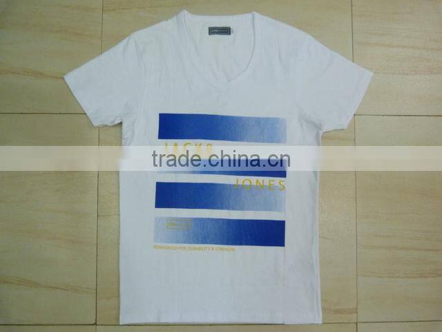 cotton tshirt custom design low MOQ