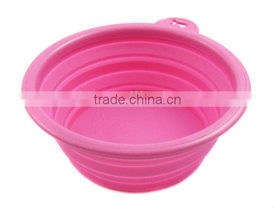 Foldable Silicone Pet Travel Bowl & Pet Feeding Tools