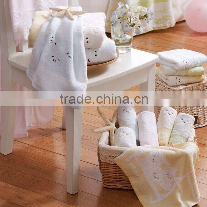 hot sale popular promotion 100%cotton jacquard bath towel design
