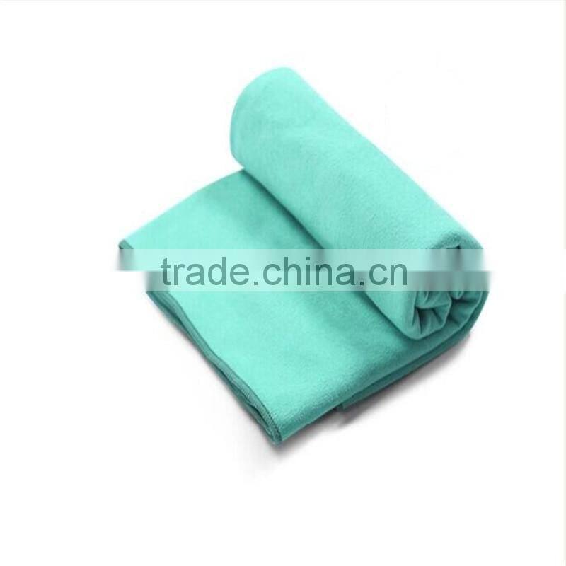 2016 China Supplier quick dry suede towel microfiber yoga