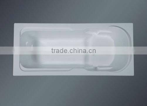 Acrylic bathtub simple type