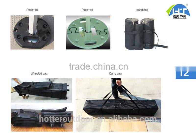 3x4.5m dye sublimation printed folding tent for outdoor events