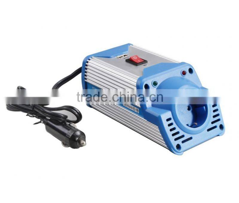 HYM-150w dc 12V/24V to ac 115/230V modified sine wave car power inverter