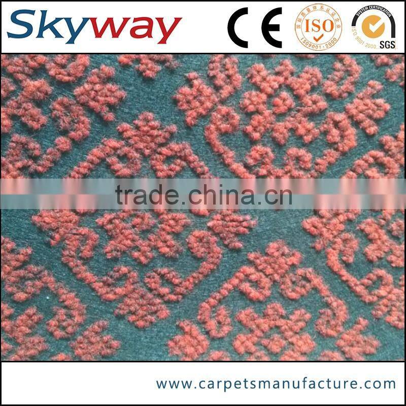 China manufacturer best commercial jacquard carpet