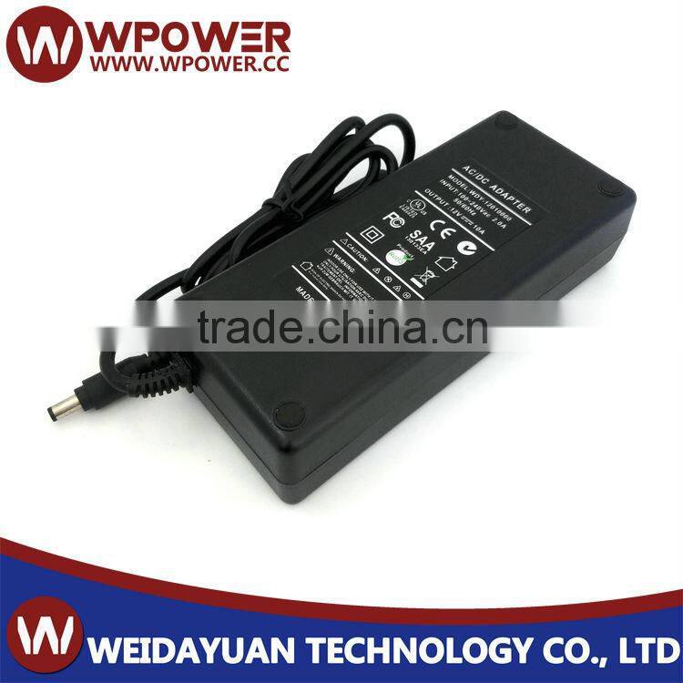 CE certificated AC/DC12V 10A 120W Desktop power adapter