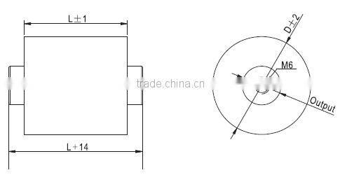capacitor charging power supply, 20uf 500v UPS ac film capacitor