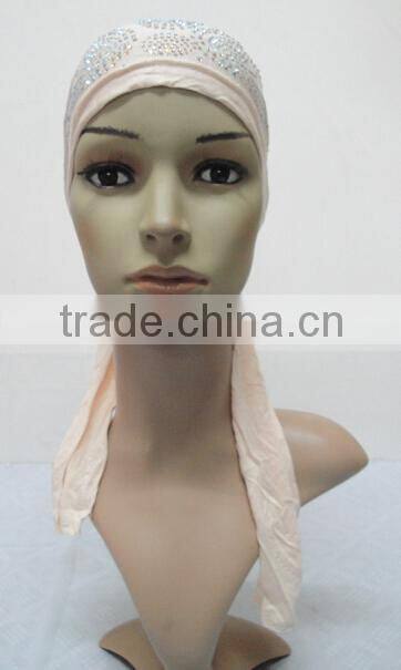 C071 new style jersey underscarf with much rhinestones