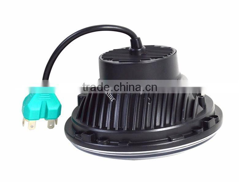 Professional 7 Inch Spot light Waterproof LED Headlight Turn Signal Light 30W 12V with H4 Bulb for car Motorbike motorcycle