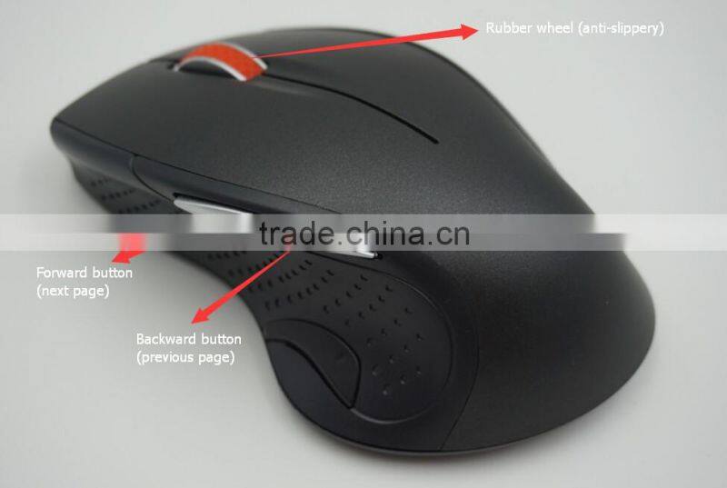 custom made optical 2.4.G wireless computer mouse
