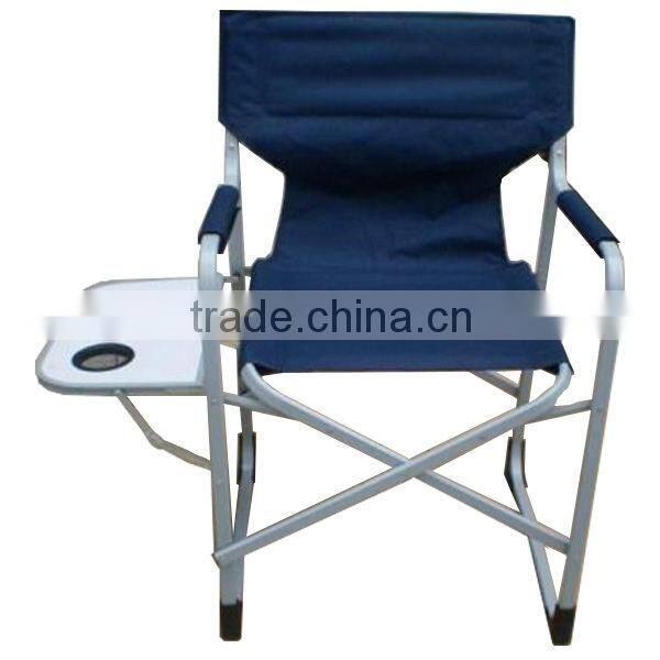 Canvas Folding Director Chair With Side Table Use Alumimun/ Metal Tube
