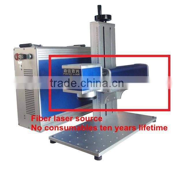 Perfect Laser PEDB-400B 10W Rotary Fiber Laser Marking Machine